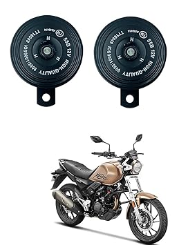 Znee Smart Motorcycle Horn Loud Sound Waterproof 12V 110DB (Set of 2) for Hero XPulse 200T