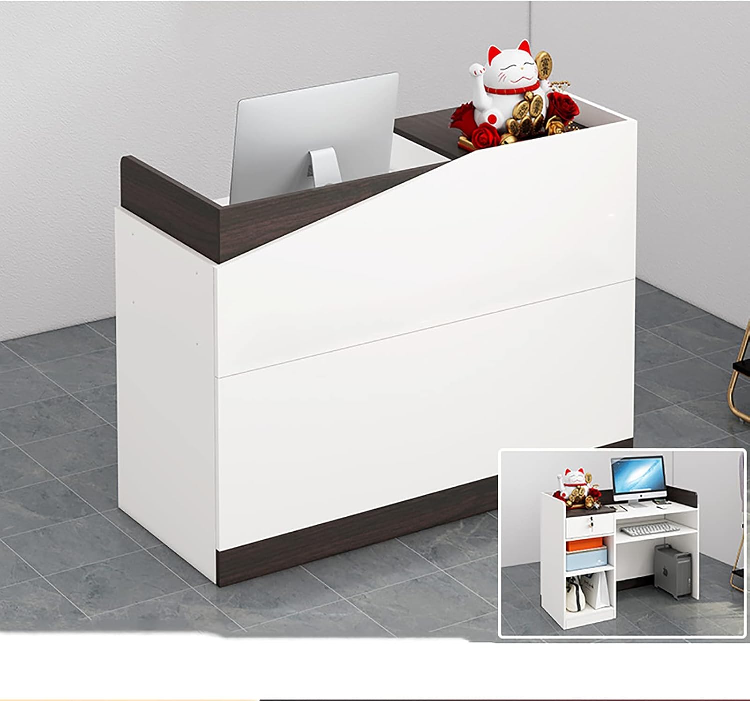 現品処分レジカウンター受付けカウンター