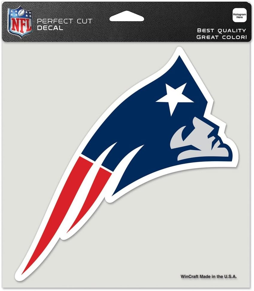 Wincraft New England Patriots Perfect Cut Color Decal 8" x 8" New Wall Decal NFL