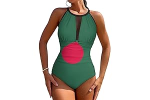 Bangladesh Flag One-Piece Swimsuit Women Fashion Beach Bikini Bathing Suits