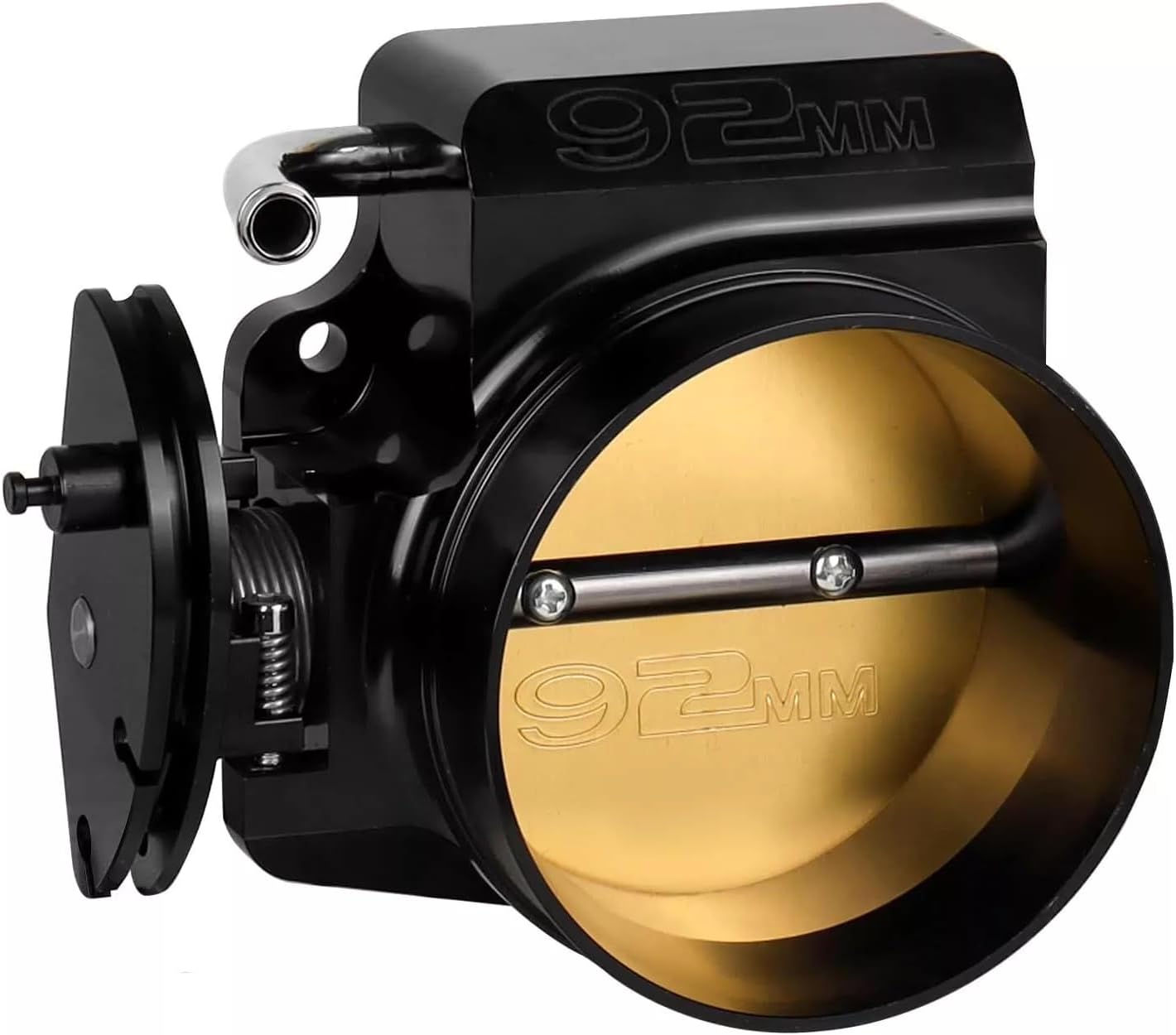 LS Throttle Body 92mm TBI 4 Bolt +TPS IAC For GM LS1 LS2 LS6 LS7 LSX Alum Black
