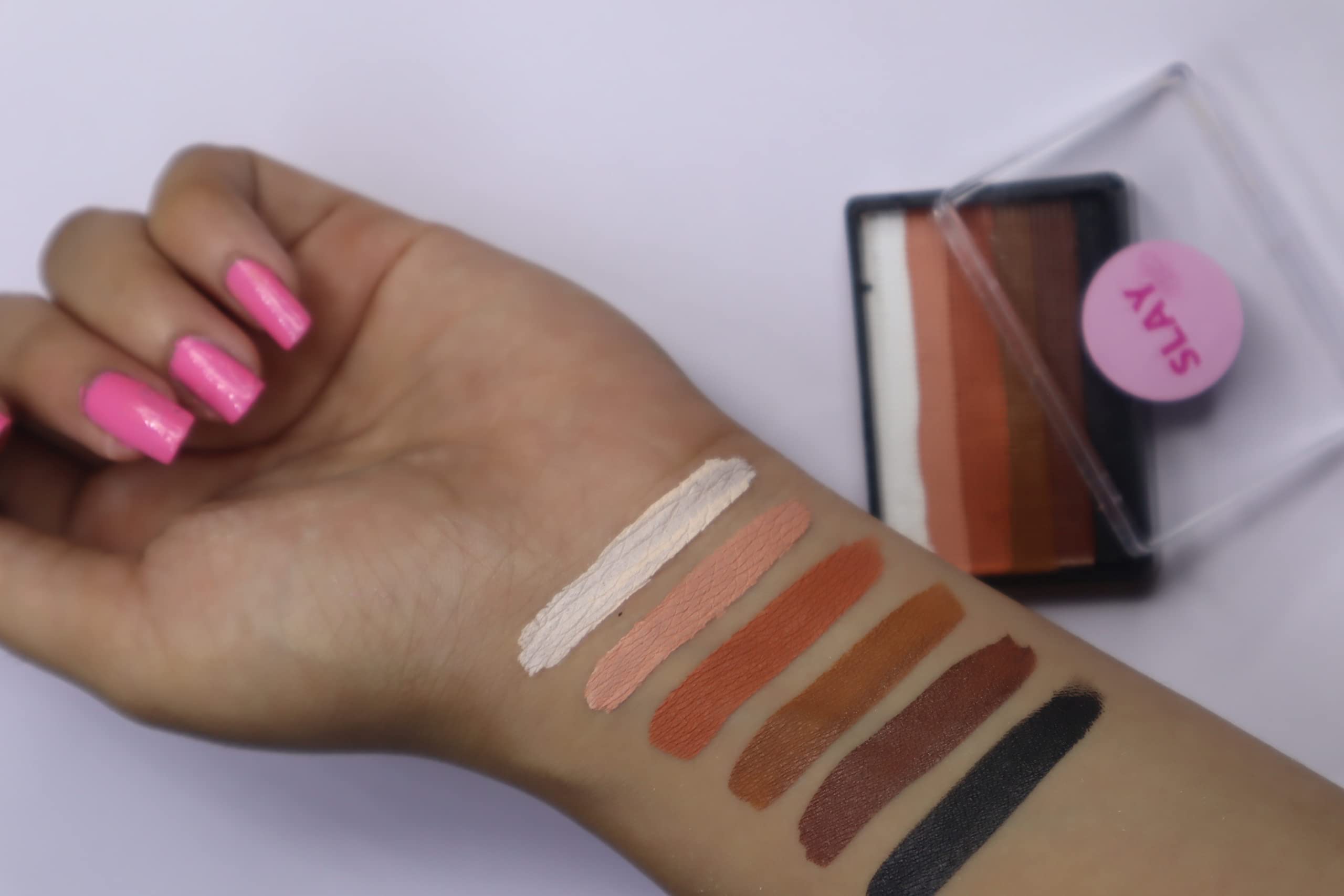 Nude Split Eyeliner/Neutral Black Brown Nude Beige 6 Colors Water Activated Hydra Wet Liner