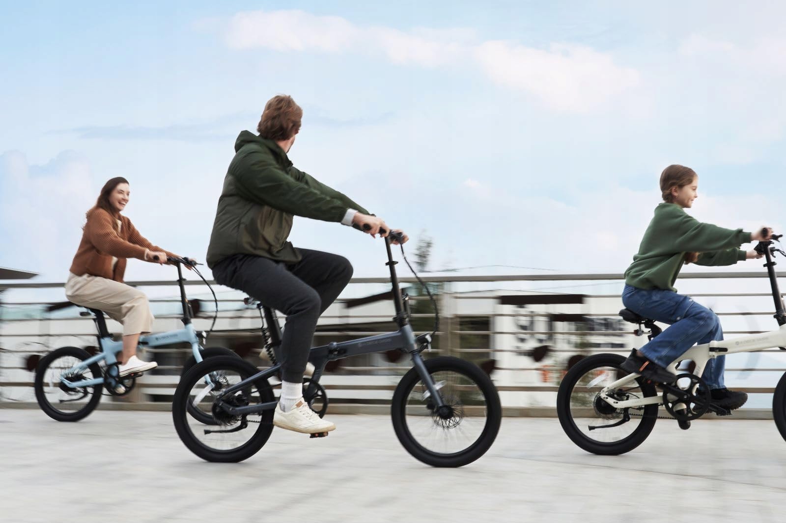 A Dece Oasis ADO E-Bike Air 20S E-Fahrrad Faltbar, klapprad Riemenantrieb,Citybike, 1 Gang, Hintermotor, 250W, 25KM/H,ebike Damen/Herren,StVZO