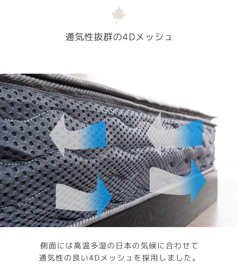 マットレス【ワイドダブル】 ドリームベッド］ワイドダブルマットレス サータぺディック 5.8