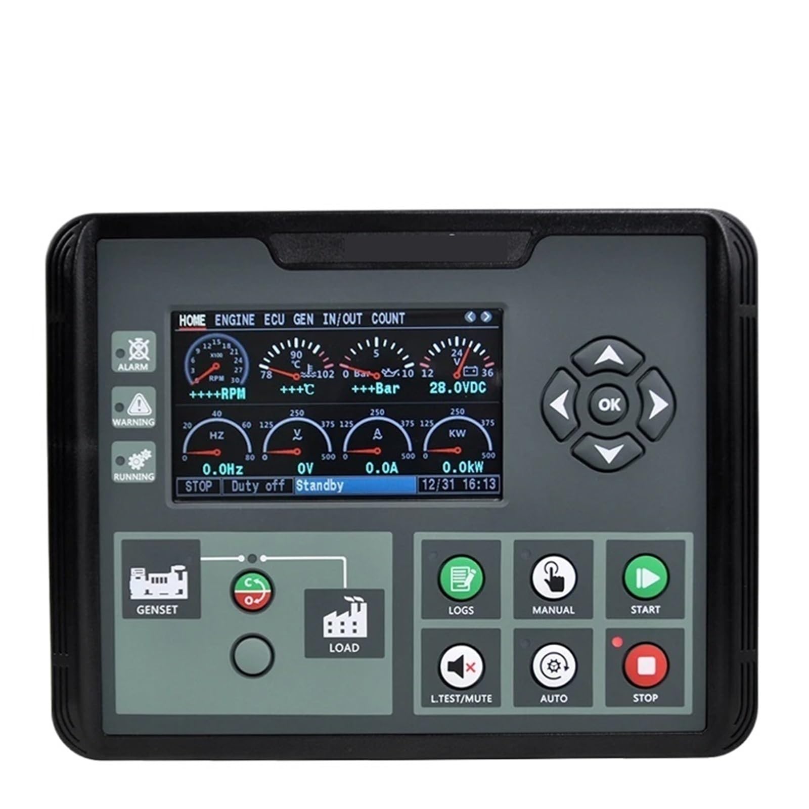 DC70D DC70DR Generator Controller Screen Self start Control Board(DC70D MK2)