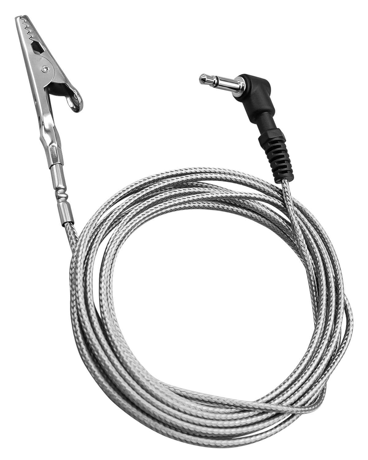 High Temperature Pit Probe Fit for Flame Boss Kamado with 90°Straight Plug, Replacement Probe with Stainless Steel Alligator Clip, Up to 475°F