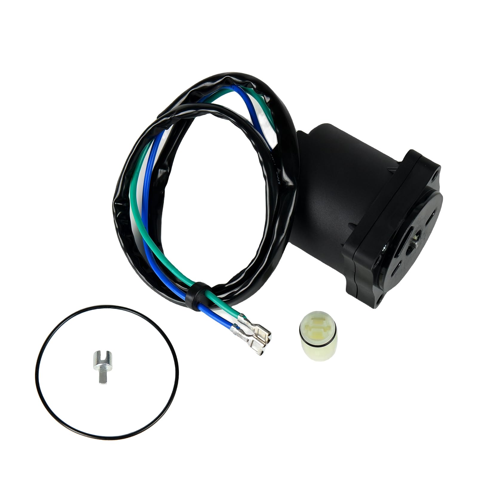 Upgrade Power Tilt Trim Motor 38100-93J13 38100-93J04 Replacement for Suzuki Outboard DF200 DF225 DF250 2004-2010 DF300 2007-2010 Replaces 38100-92J13