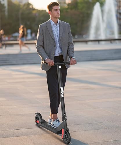 Miniatura 5 de Scooter Electric for Adults 15 Mph Speed,350W Power,12Mile Range, 8.5" Cushioning Solid Tires,Foldable S25 Electric Scooter Adults with Lock Braking