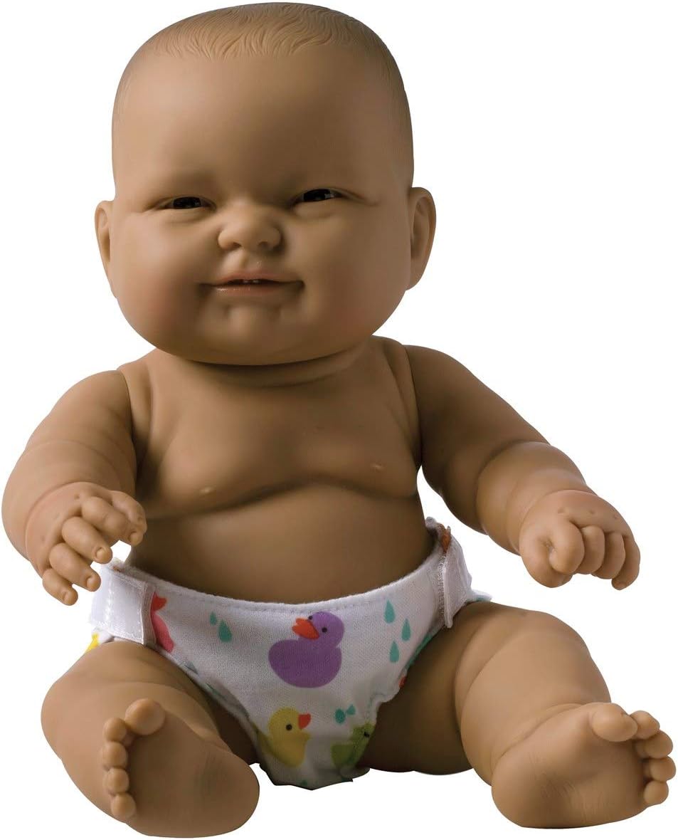 JC Toys 14" Lots to Love Babies with Different Skin Tones and Poseable Bodies - Set of 4