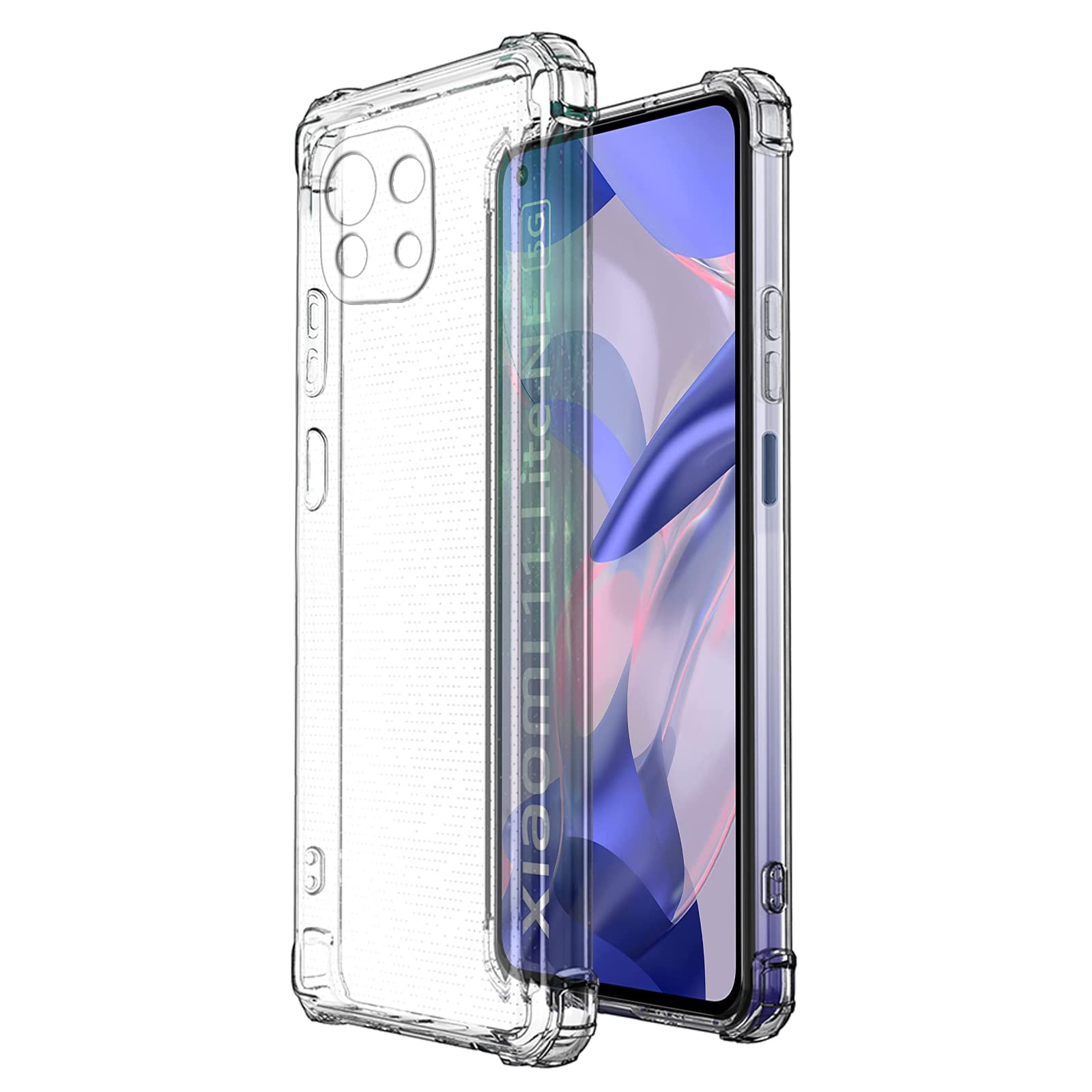 Amazon Brand - Solimo Basic Case for Xiaomi 11 Lite NE 5G (Thermoplastic Polyurethane_Clear) (B0BCFZRQD2) Amazon Price History, Amazon Price Tracker