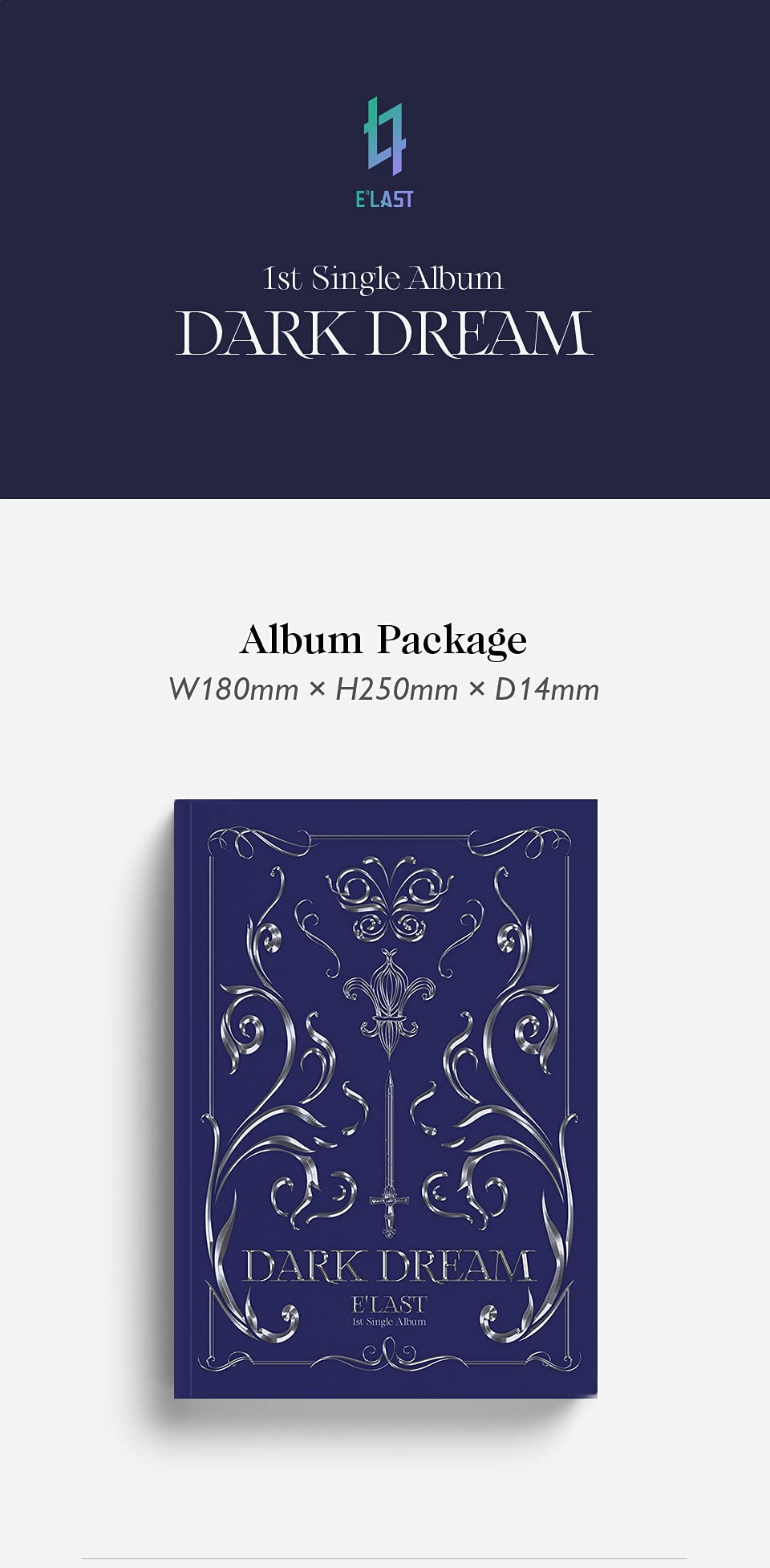 KAKAO M E'LAST ELAST - Dark Dream (1st Single Album), 0