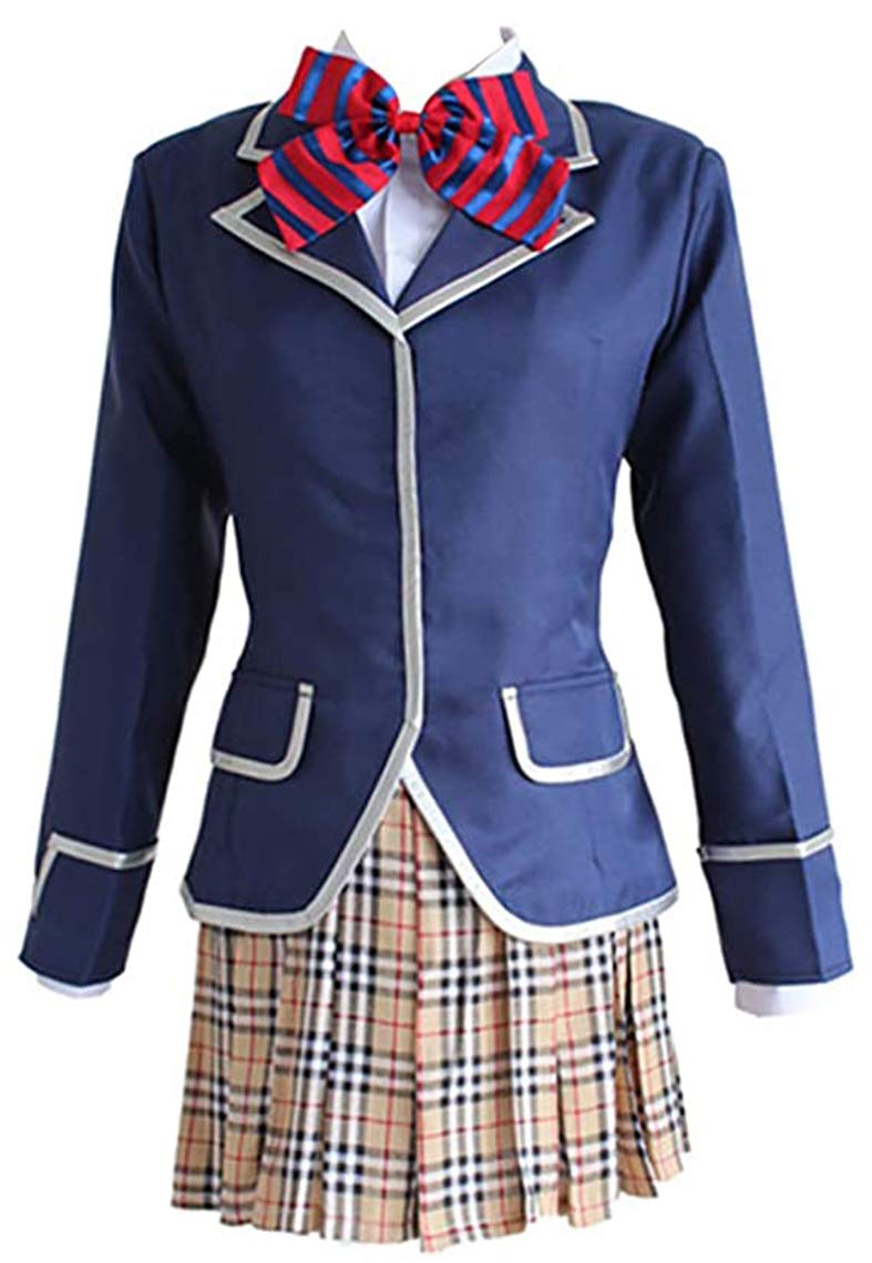 HonRmon Women's Cosplay Erina Nakiri Female School Uniform Megumi Tadokoro Costume