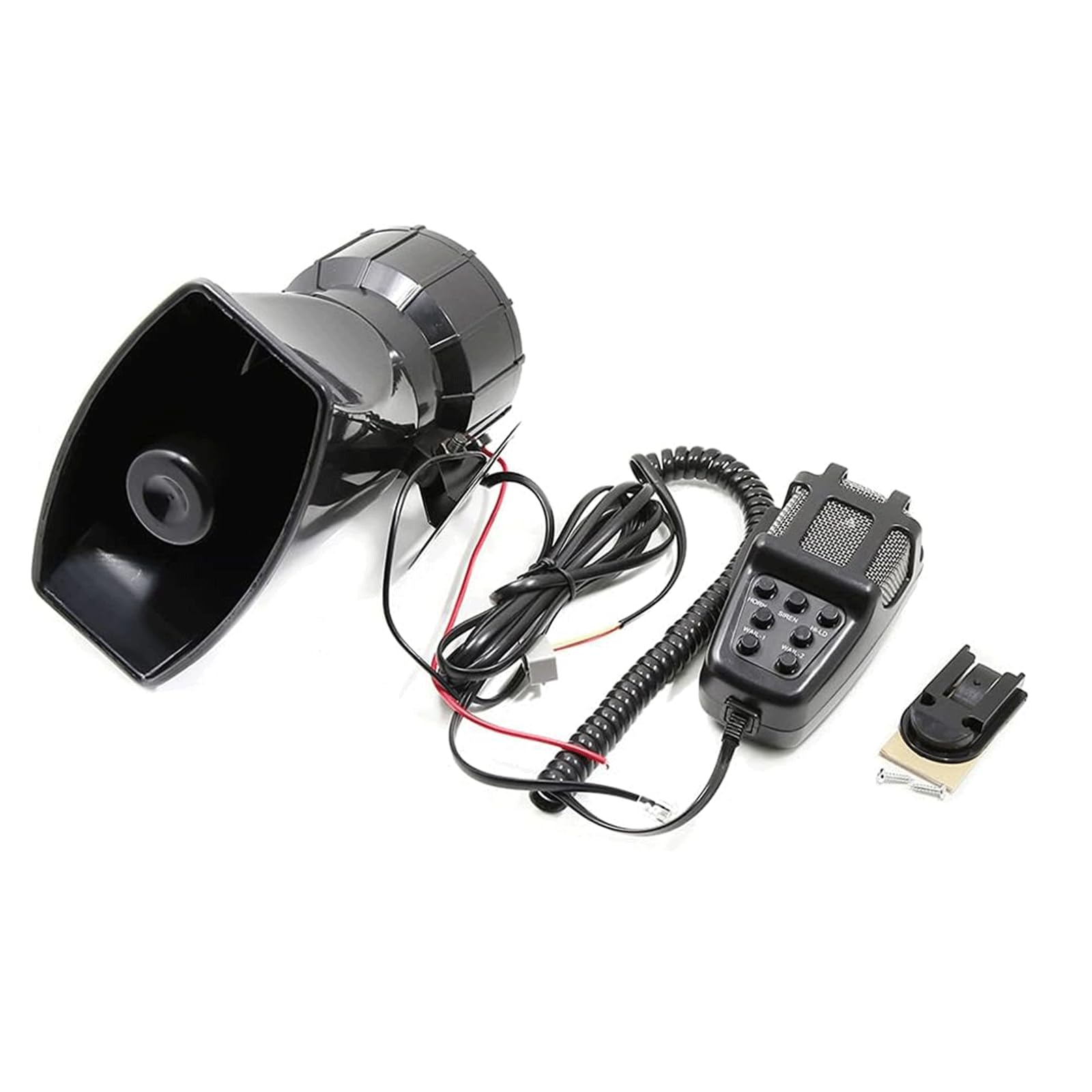 Megáfonos, Sirena de Emergencia para Coche, Alarma de Coche, bocina, Sistema de Altavoz, Altavoz de megáfono, Amplificador de Emergencia, Altavoz megáfono de 5w
