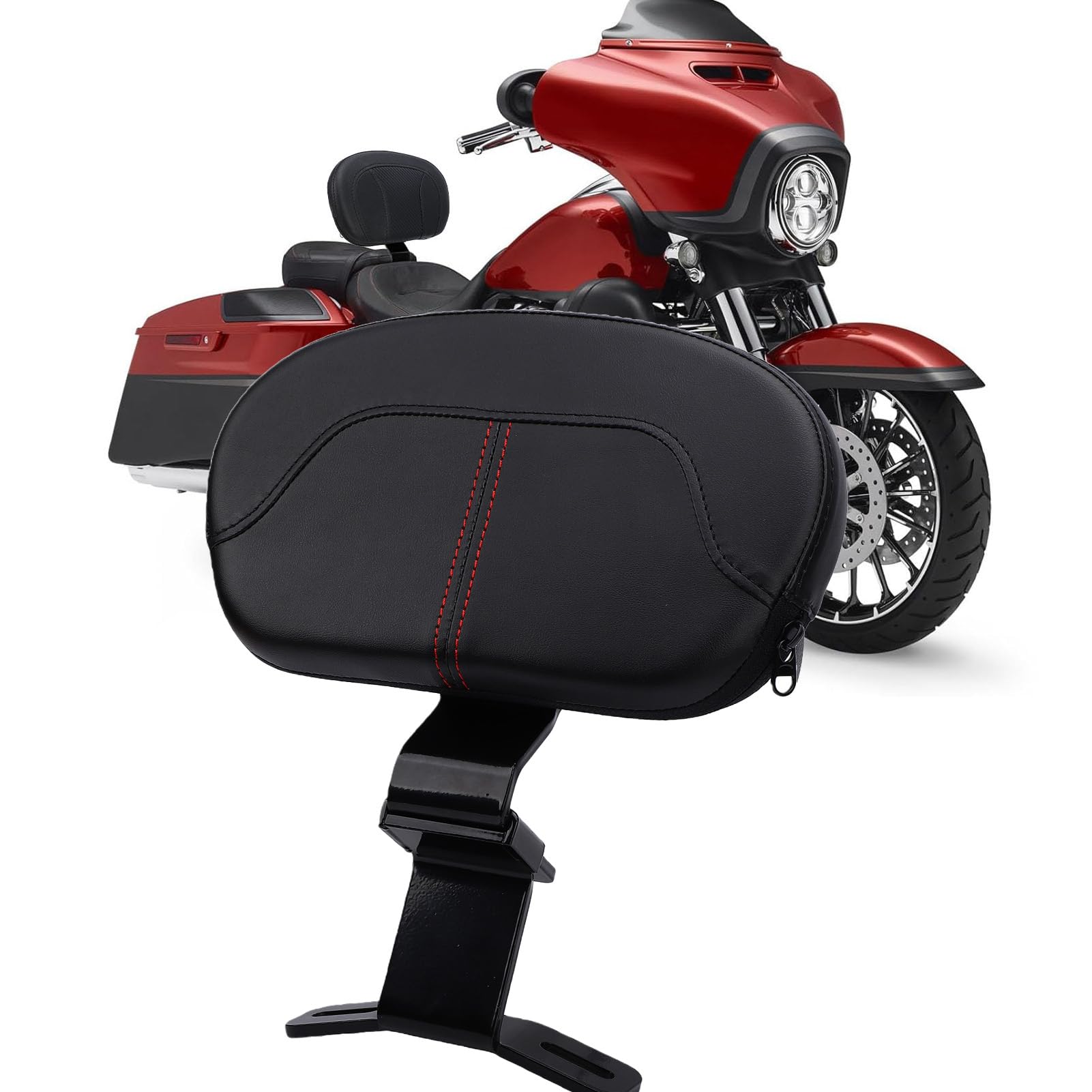 Acouto Regulowane Oparcie dla Kierowcy Motocykla z stalową ą turystyczną