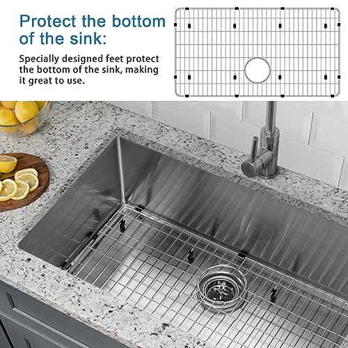 Protector para Fregadero de Acero Inoxidable 26-3/8" x 14-3/8" x 1-1/4" miniatura 5