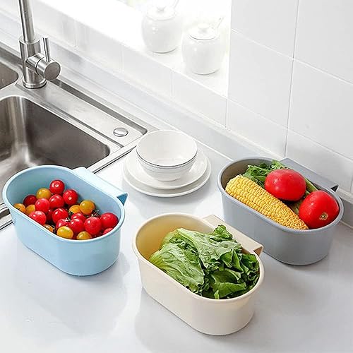 Miniatura 6 de Cesta de drenaje para fregadero de cocina, cesta de compost, fregadero de esquina, colador de cisne, colador de esquina colgante, triángulo,