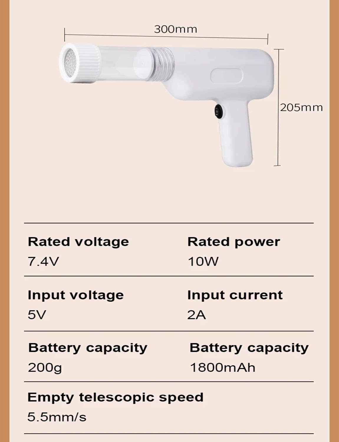 Machine à pâtes électrique, Portable Machine à Pâtes avec Moules, Rechargeable 6 en 1 Sans Fil pour Faire des Fraîches Noodles Spaghettis Maison (blanc)