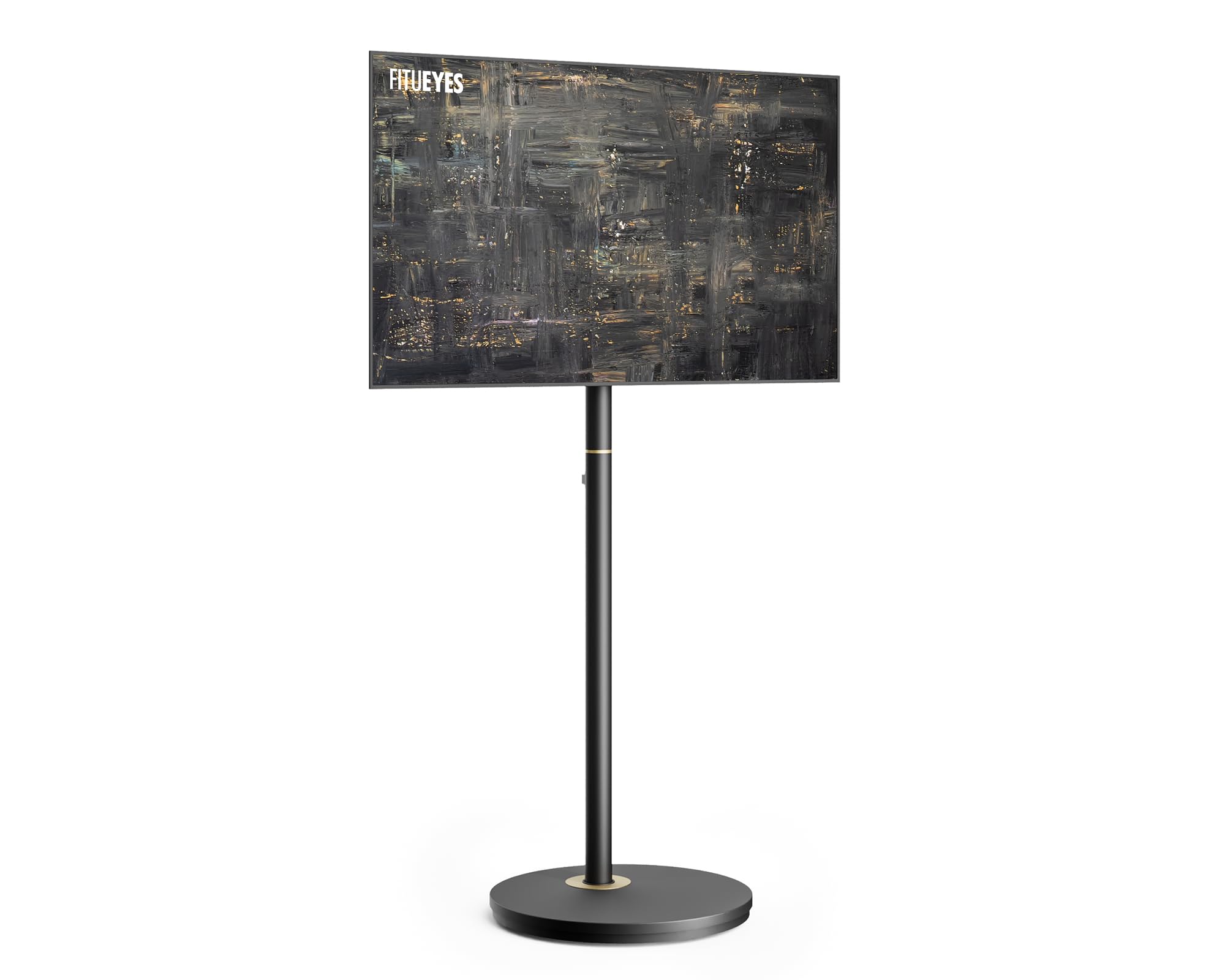 FITUEYES Supporto TV da Pavimento per 24" - 48" Televisore Portatile con Ruote Massima 20 kg Regolazione Altezza Massimo VESA 200 * 200mm Serie Master