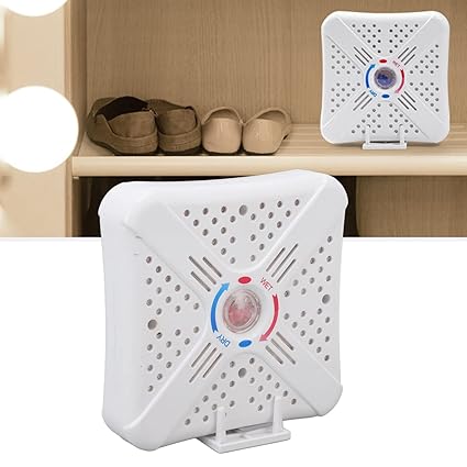 Ubersweet Dehumidifier, Home Dehumidifier 25W 220V Ventilation Holes 50HZ Reliable Recyclable for Shoe Cabinet EU Plug 220V