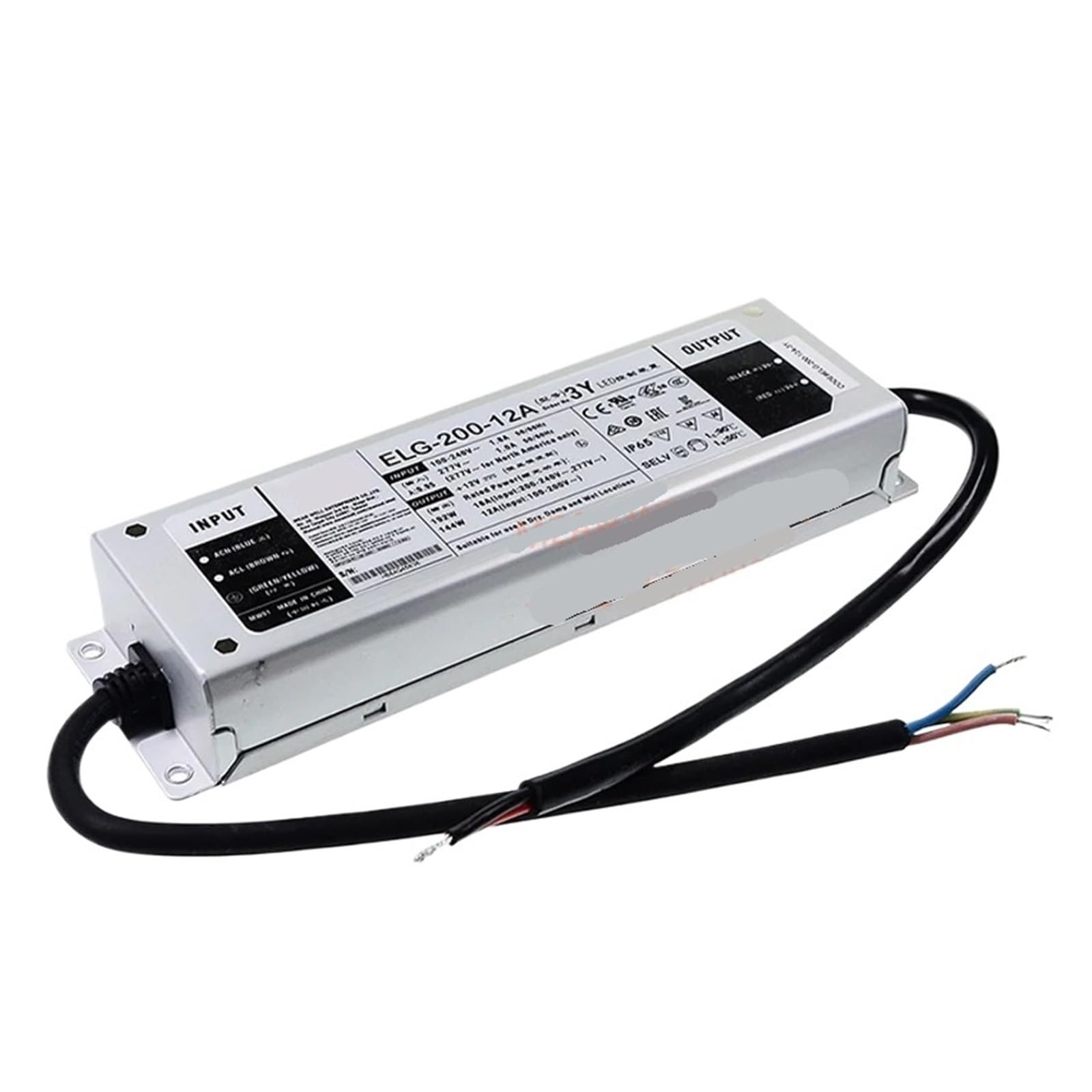 Lecteur à courant constant ELG-200 stoppe la surchauffe des LED 54V