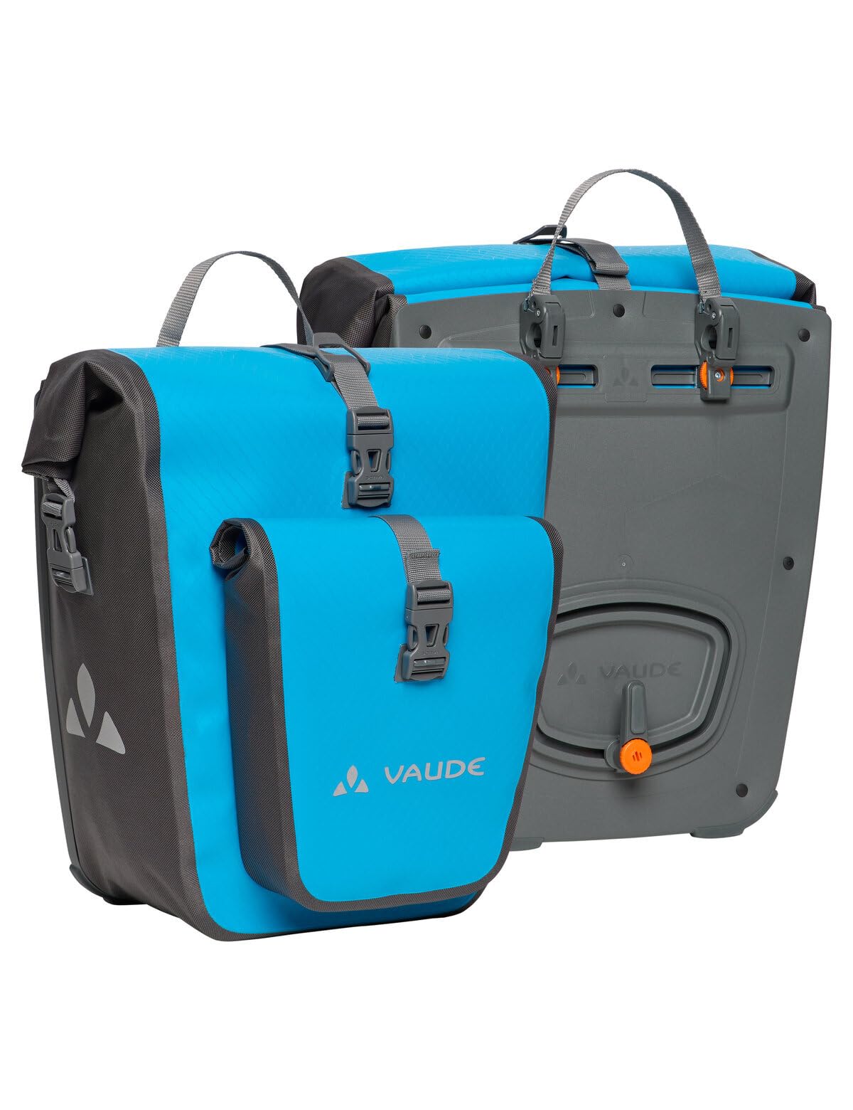 VAUDE Aqua Back Plus Bike Pannier, 2 x Rear Rack Waterproof Bags, 51 Liters Total Volume, Easy Mounting - Made in Germany โ image 1