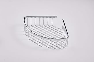 SB23-1 Single-Tier Shampoo Corner Shelf for Sleek Bathroom Organization