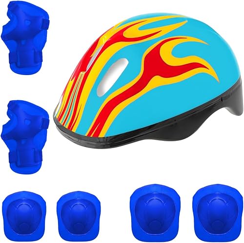 Gear Up for Safety and Fun with Our Protective Helmet and Guard Set!