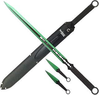 Machete Set with Throwing Knives. for Camping, Outdoor Sports and Collections - Tactical Master