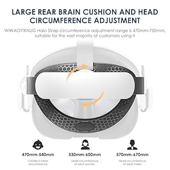 Amazon.com: wiwaottknug Halo Elite Head Strap Compatible