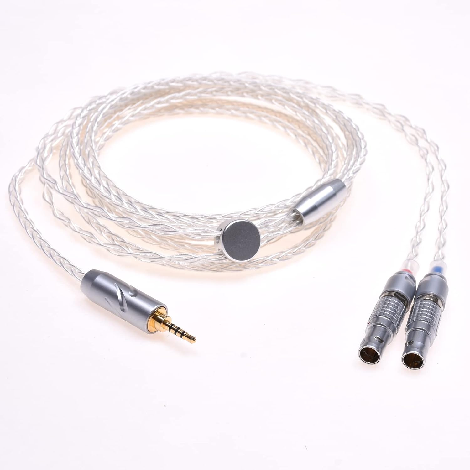 Silver Plated Headphone Upgrade Cable for Focal Utopia Ultra (4FT, 4.4mm Balanced Plug)