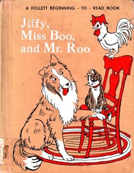 Hardcover Jiffy, Miss Boo, and Mr. Roo ([Follett beginning-to-read books]) Book