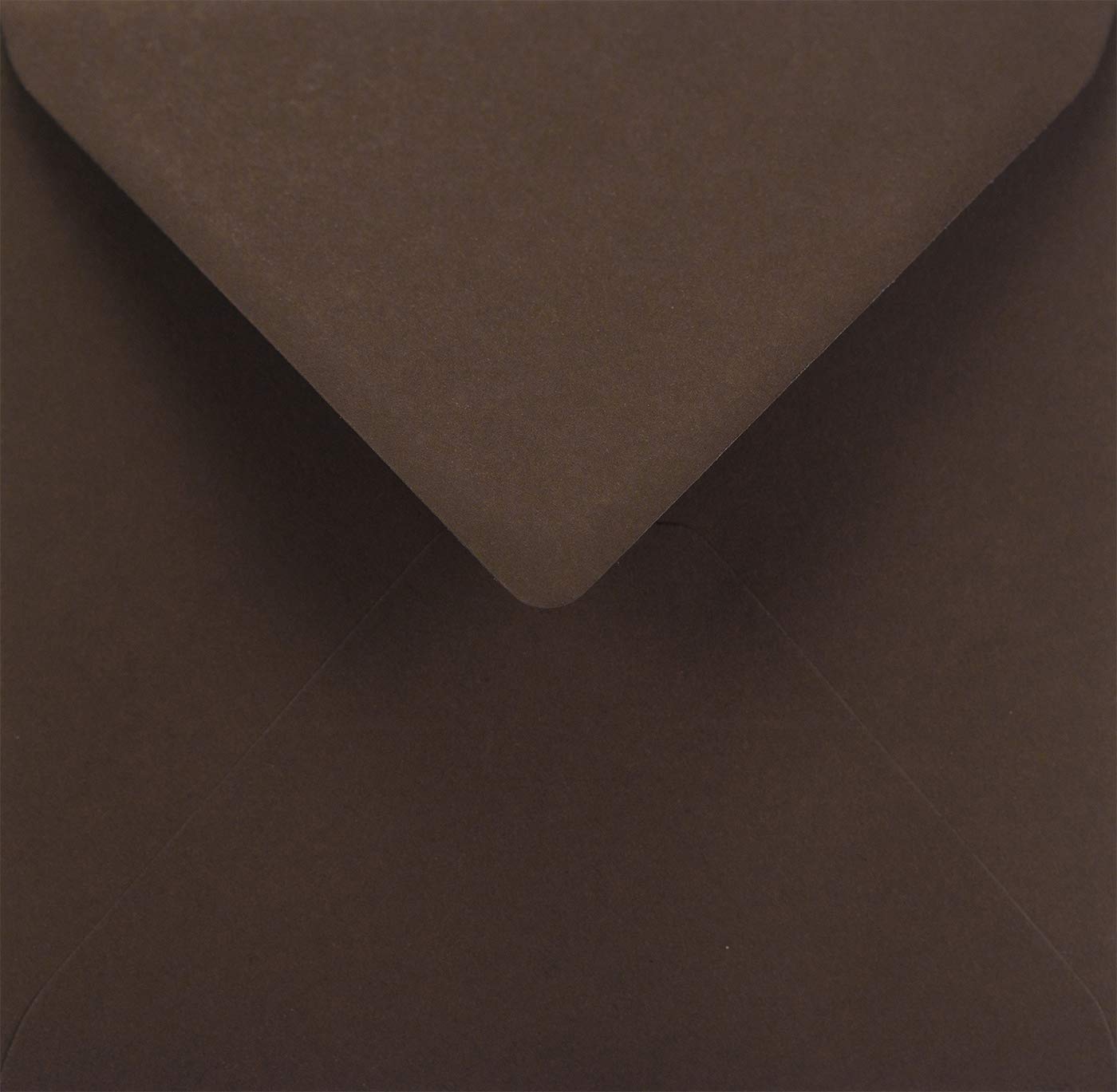 Netuno 100 Square Dark Brown Coloured envelopes DIN K4 153x153mm 6.02x6.02 inches 115gsm Sirio Color Cacao gummed Pointed Flap no Window for Wedding Invitations Greeting Cards Christmas Flyers RSVP — image 1