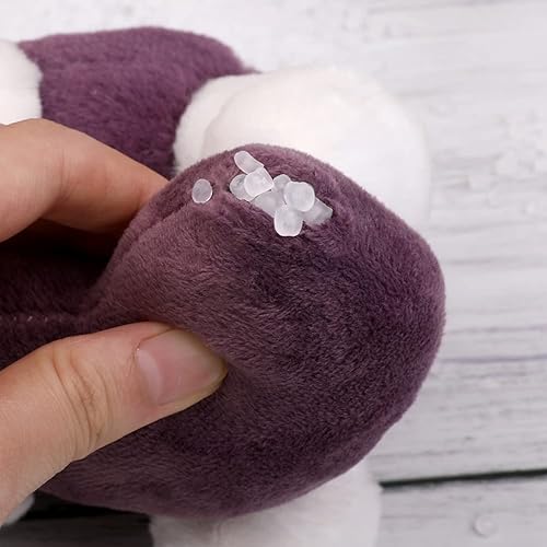 Miniatura 7 de Relleno de poliéster de 1.76 oz, 7.05 onzas de cuentas de relleno de alta calidad, relleno para animales de peluche, relleno de fibra de pelusa de
