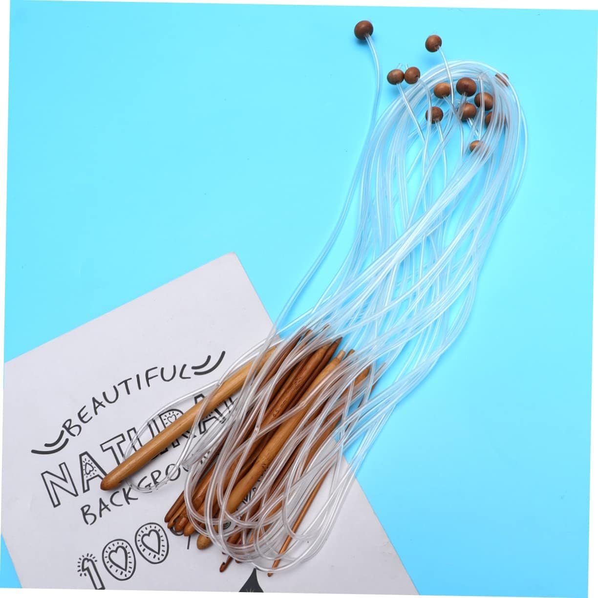 Generic 1Set Carbonized Extended Crochet Embroidery Needle Long Punch Needle and Embroidery Pen Sewing Tool Kit for Sweater Knitting and Carpet Crafting