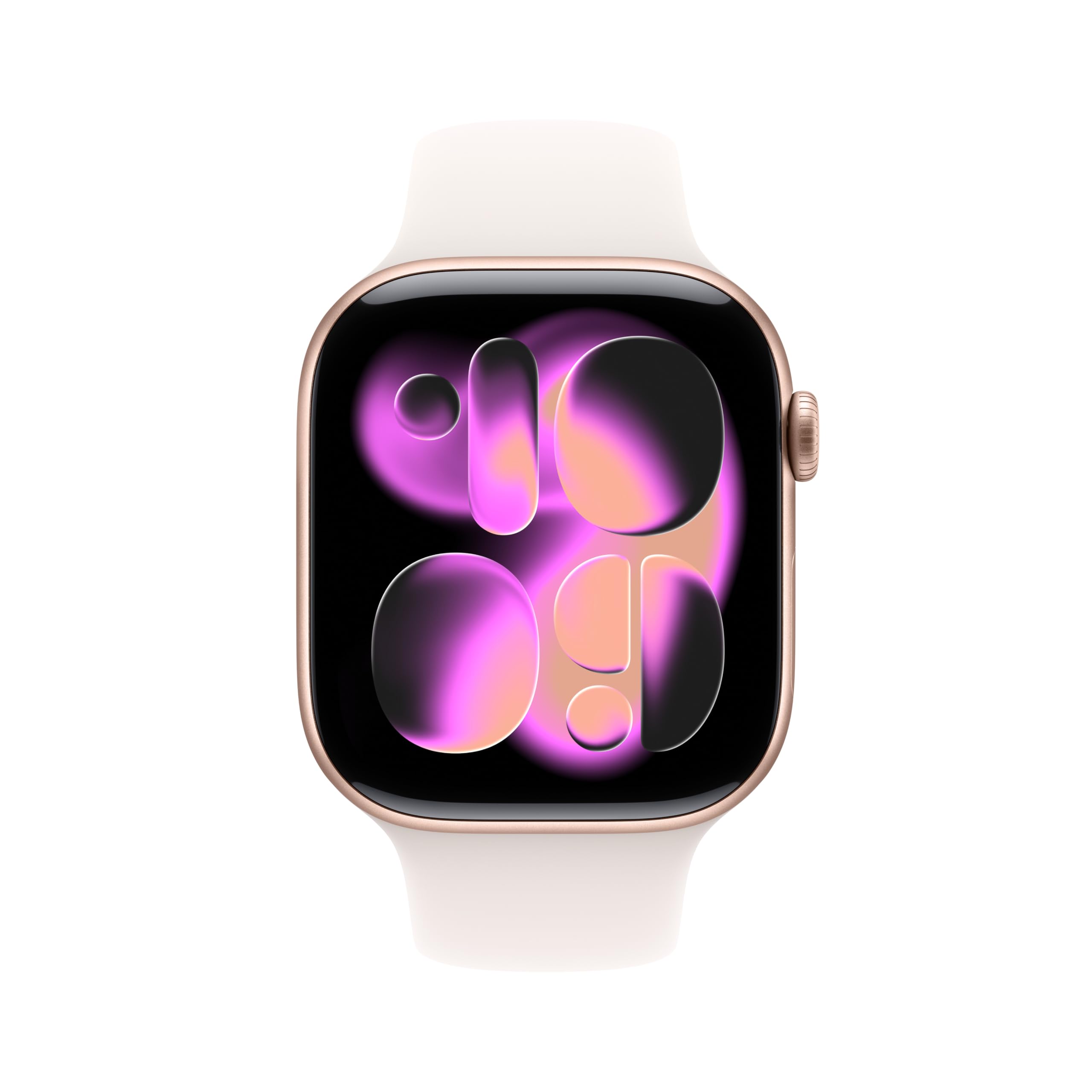Apple Watch Series 11 [GPS 46mm] Smartwatch with Rose Gold Case and Light Blush Sport Band - S/M. Sleep Score, Fitness Tracker, Health Monitoring, Always-On Display, Water-Resistant - 2