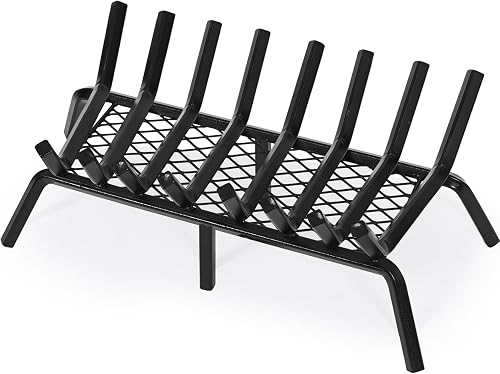 Good GAIN Fireplace Grate 28in Heavy Duty w/Ember