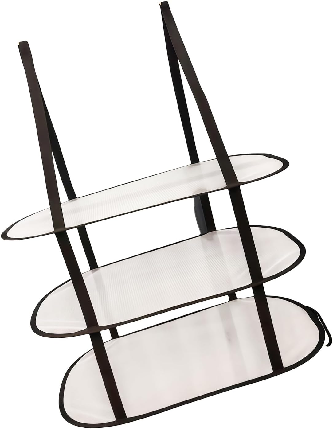 Multipurpose Foldable Meshed Drying Basket 3 Tiers Space Saving Rack for Sweaters Sock and Pet Supplies Collapsing Clothes Rack