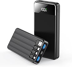 モバイルバッテリー 35000mAh Nroae 22.5W急速充電 6台同時充電可能 LCD残量表示 最大3.0A出力 iPad/iPhone/Android各種機対応 低電流 軽量 持ち運び便利 旅行/出張/停電対策/防災 携帯充電器