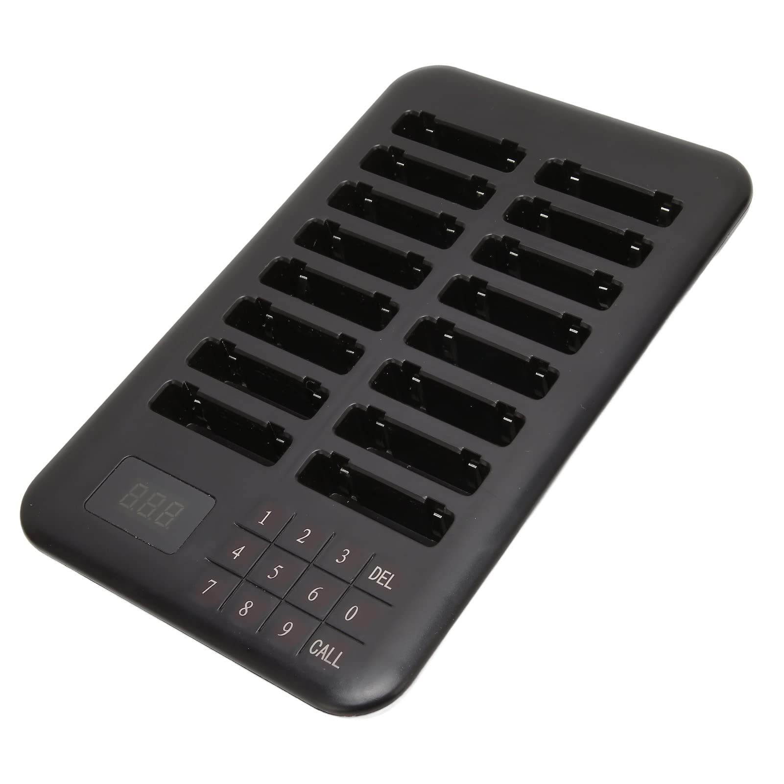 Cercapersone Portata 800 Metri, Chiamata Wireless per Ristoranti con 3 Modalità Vibrazione, 16 Ricevitori, Batteria 250mAh 20 Ore, Ideale per Personale in Attesa