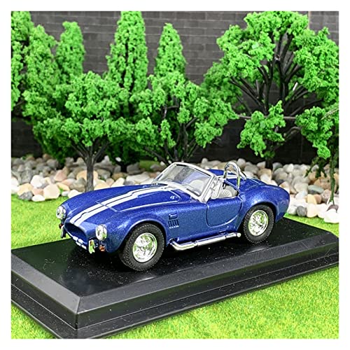 1 43 para Ford Shelby 427 Cobra Simulación Diecast Aleación Clásico Convertible Coche Modelo Colección Ornamento No Control Remoto Modelos