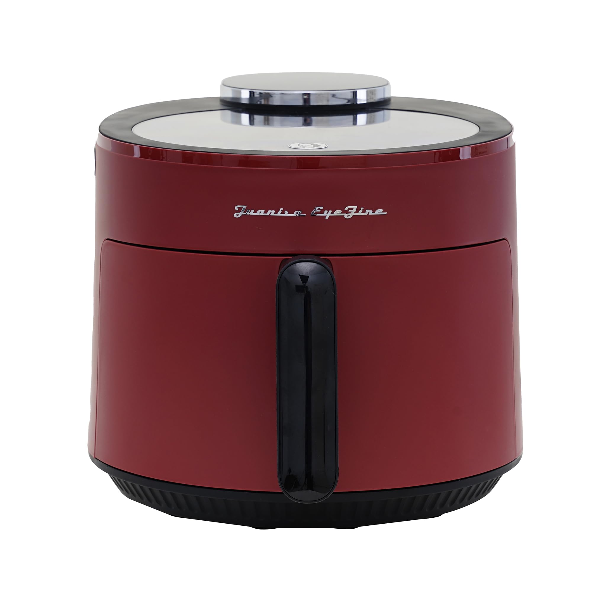 Freidora de Aire EyeFire 5L - 1500W con Ventana Superior - Capacidad 5L - 12 Programas - Pantalla Táctil - Cocina Saludable sin Aceite - Rojo – Juanita