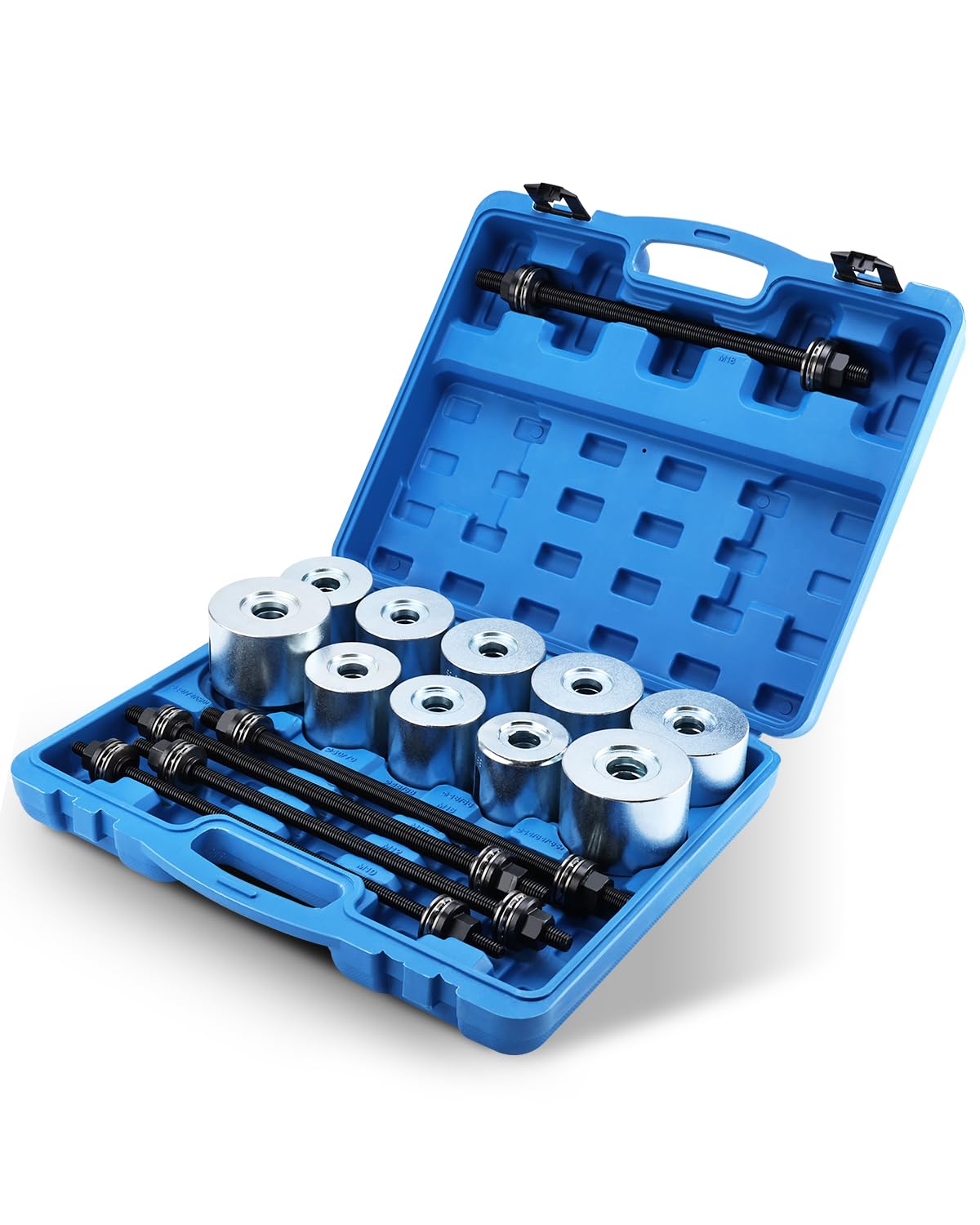 BOOMSTART 27 Piezas Extractor de cojinetes de Rueda, Herramienta de inserción Universal para Quitar cojinetes de cojinete de automóvil, Juego de Herramientas de inserción