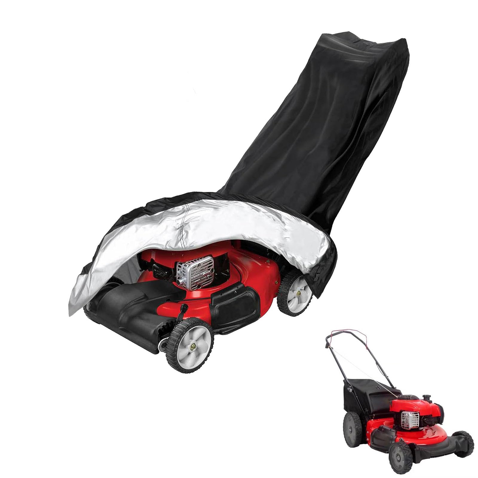 lawnmower cover Compatible with Craftsman CMXGMAM201101 ,waterproof and sun,suitable for indoor and outdoor use all year round, comes with a storage bag