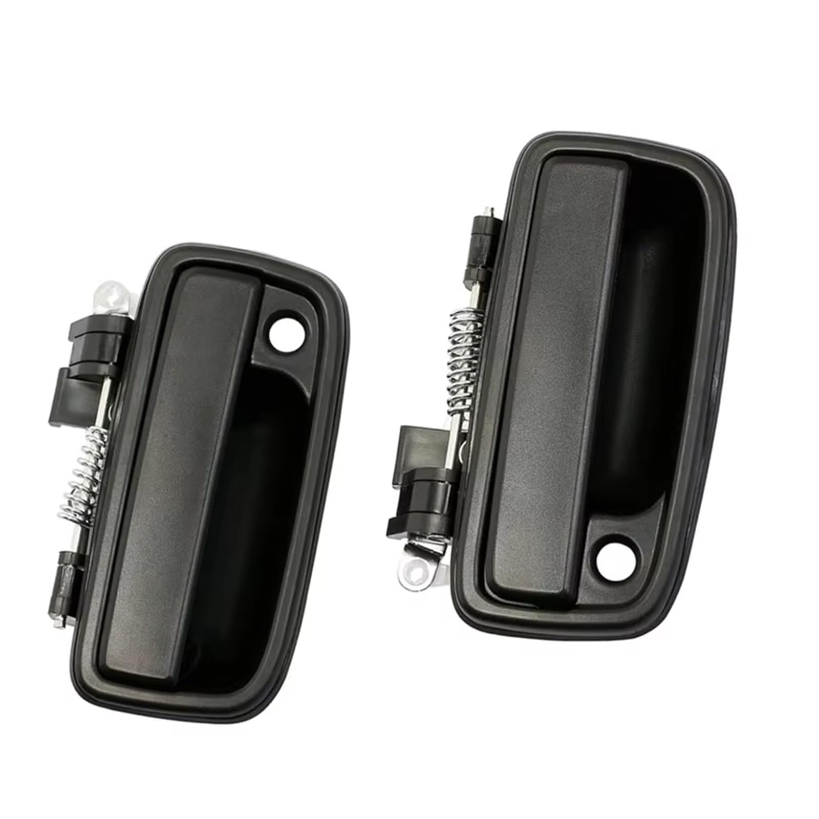 Ningruibhd One Color Car Sliding Outer Door Handle For Toyota For Tacoma For Hilux 6922035030 6921035030 2Exterior Door Handle With Key Hole(Black)