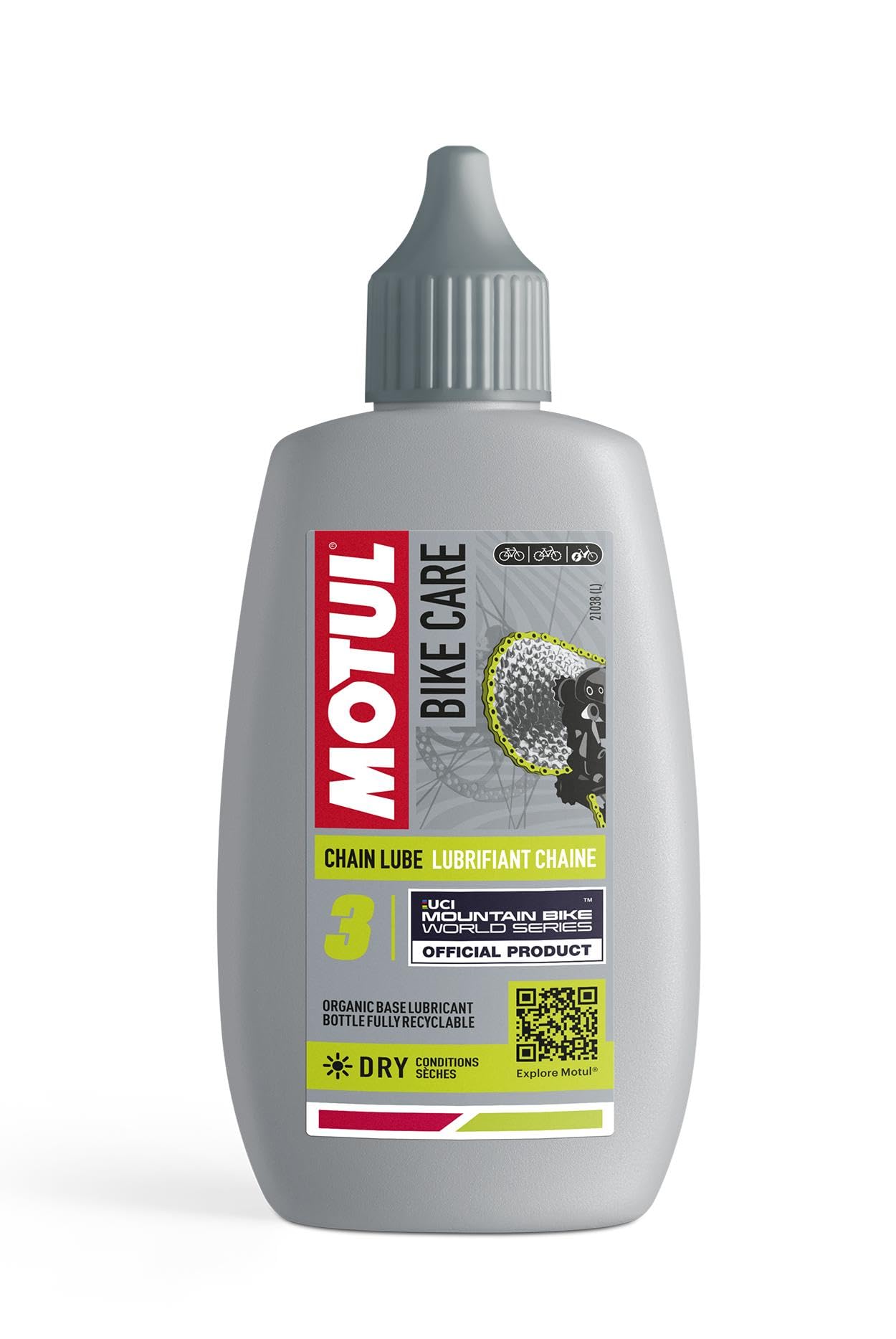 Olio Lubrificante CHAIN LUBE 60ml con PTFE per Catena Dry