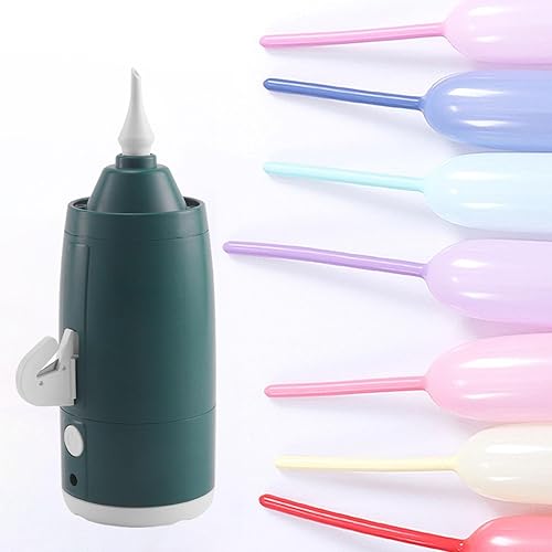 Miniatura 6 de Inflador de globos eléctrico Bomba de aire ligera Inflador de globo giratorio para compromiso