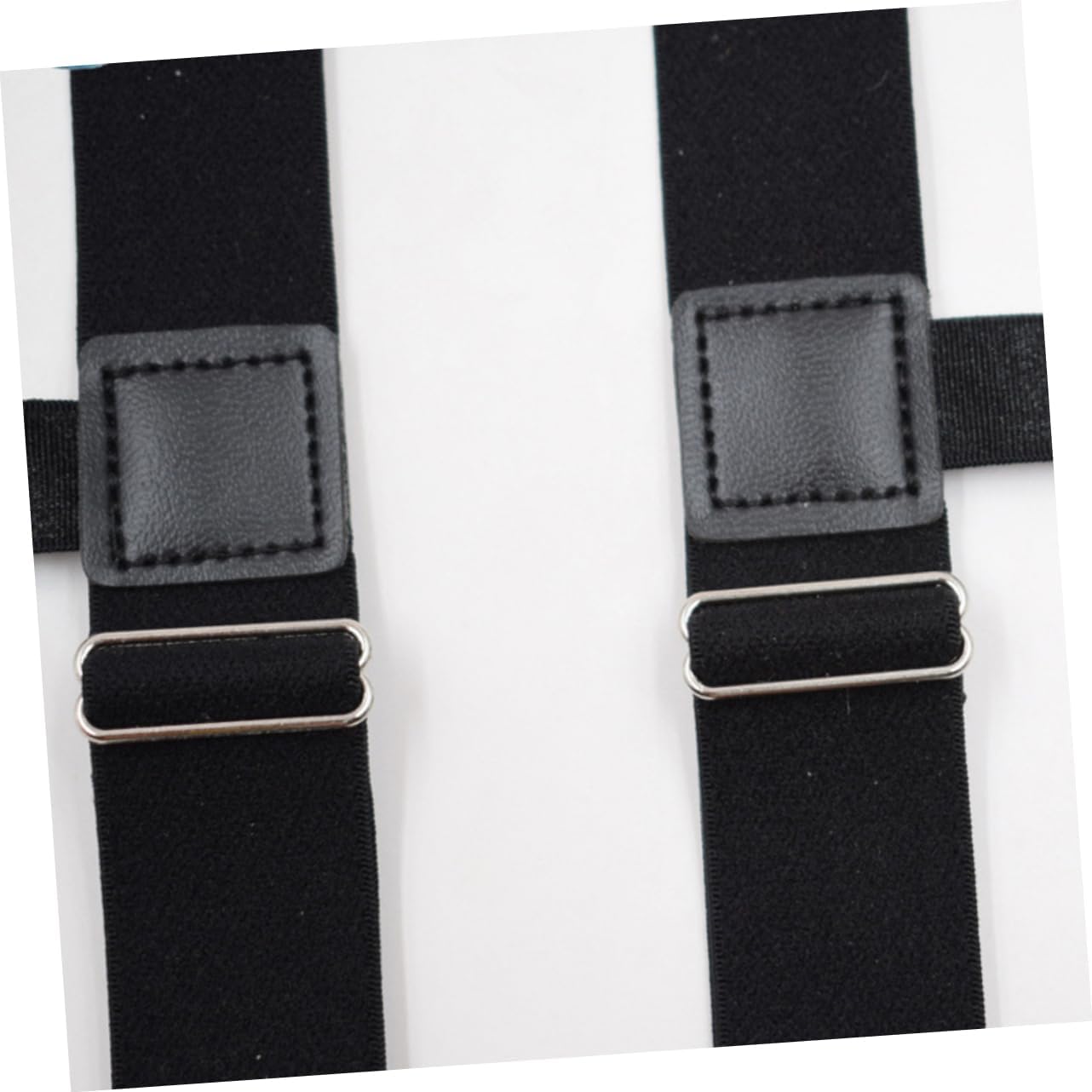 Practical Elastic Nylon Shirt Keepers Wrinkle Leg Ring Garter Clips for Men Women Durable Sock Suspenders for Secure Shirt Tucking and Comfort