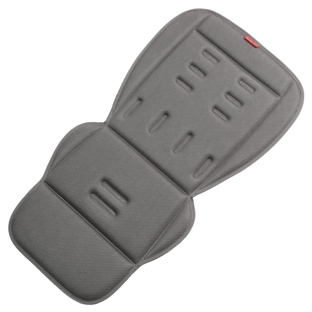 Seat Liners for Baby Pushchairs Breathable Summer Strollers Seat Pads Universal Pram Seat Covers Buggys Seat Mats Padding 4 Seasons Baby Products (Dark Grey) โ image 1