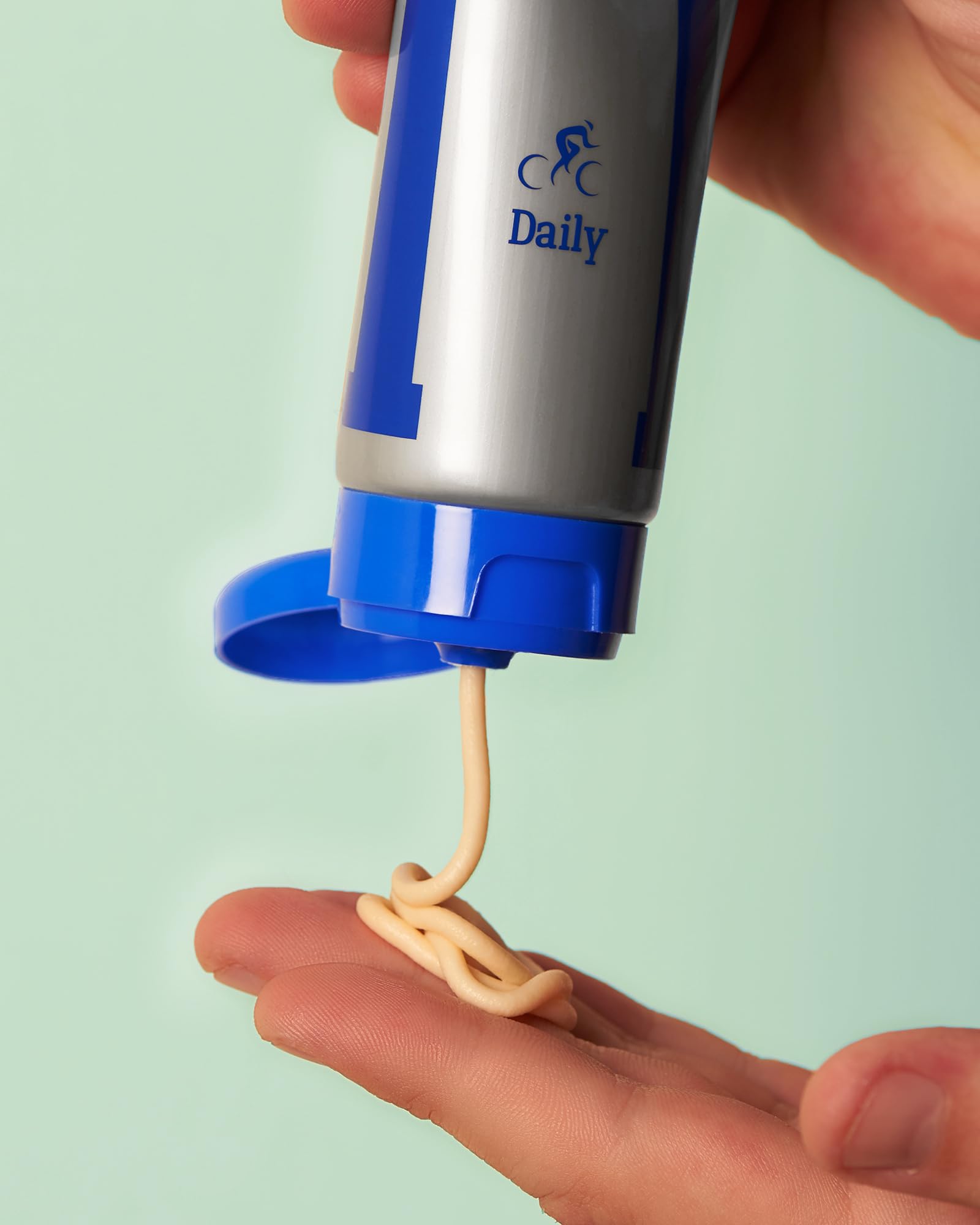 Daily Crema sottosella antisfregamento for Men - pomata Anti irritazione e antifrizione per Cosce e Glutei - per Il Ciclismo, Corsa, Palestra e Sport Vari (Max 2 Ore)