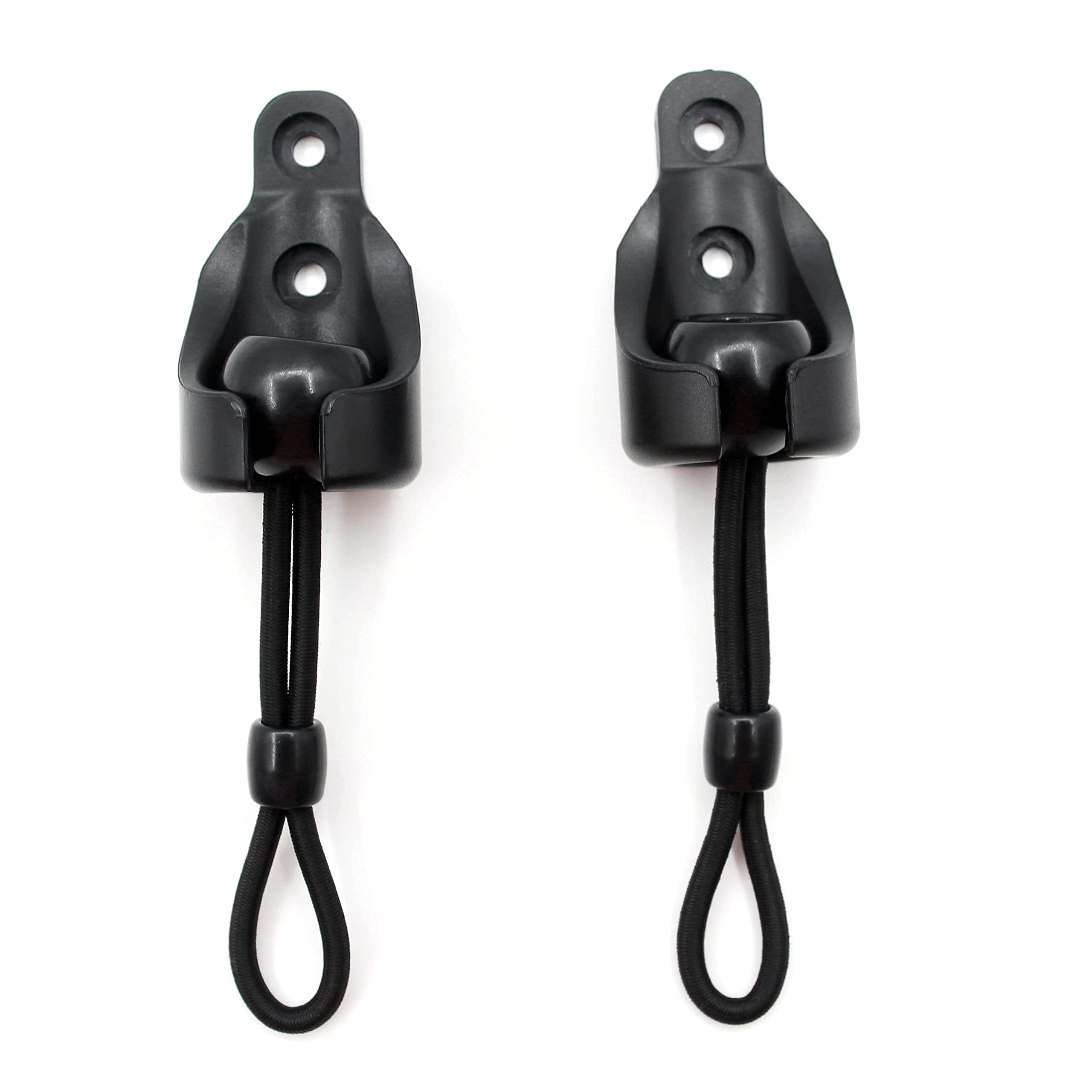 Shade Bungee Kit for Exterior Sun Shades Roller up Blinds,Indoor/Outdoor (Black)